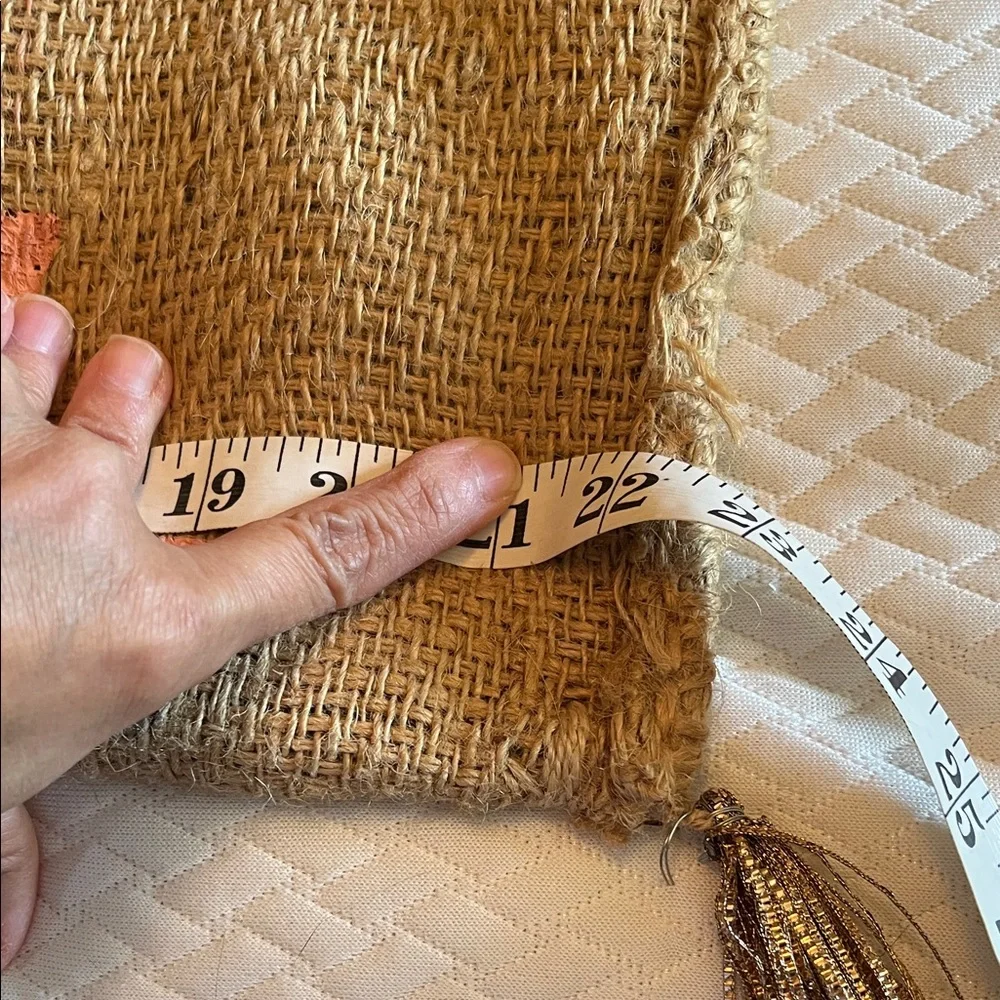 Free People Burlap Wall Hanging